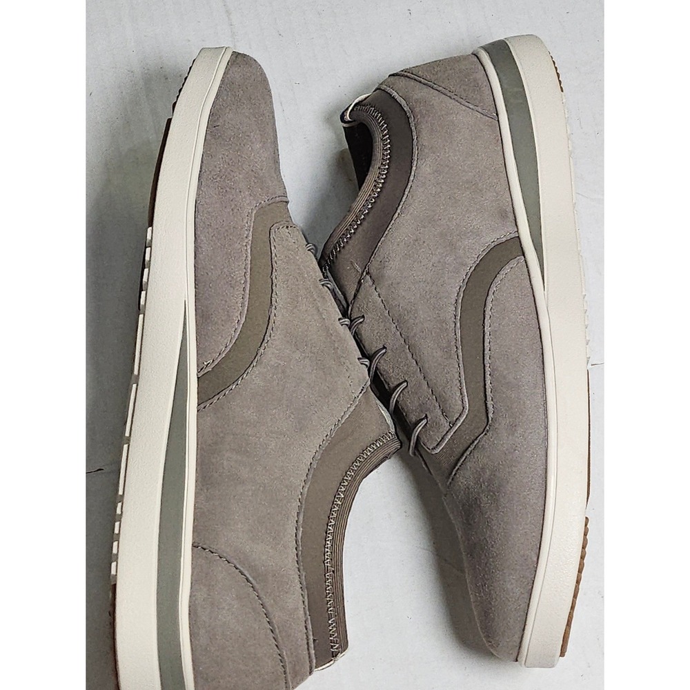 ED Ellen DeGeneres Atala Stone Grey Suede Slip On Sneakers Womens 6M ED-ATALA - Picture 2 of 10